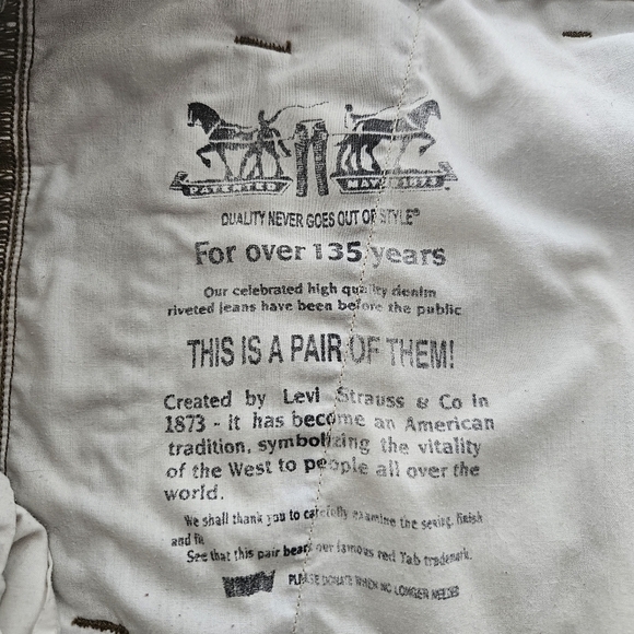 Levis Camo Cargo Pants Men 38x32 Utility Woodland Military Workwear Hunting - Picture 15 of 15